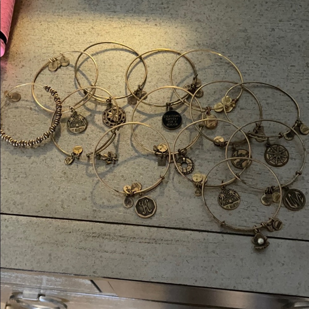 Alex and Ani- lot of 13 bracelets